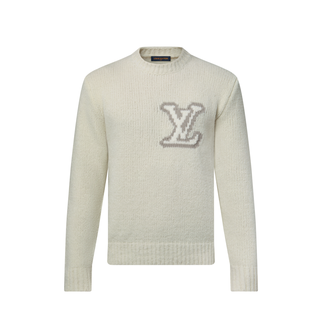 LOUIS VUITTON スウェット LV Intarsia Crewneck - Ready to Wear | LOUIS VUITTON